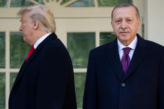 Trump empfängt Erdogan im Weißen Haus (Archivbild): Die Beziehung zwischen der Türkei und den USA ist angespannt.