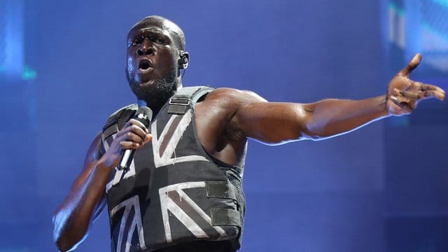 Stormzy beim Glastonbury Festival.