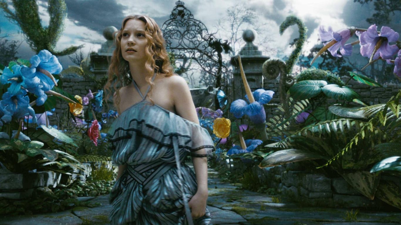 "Alice im Wunderland": Mia Wasikowska spielt in der Tim-Burton-Verfilmung die Hauptrolle.