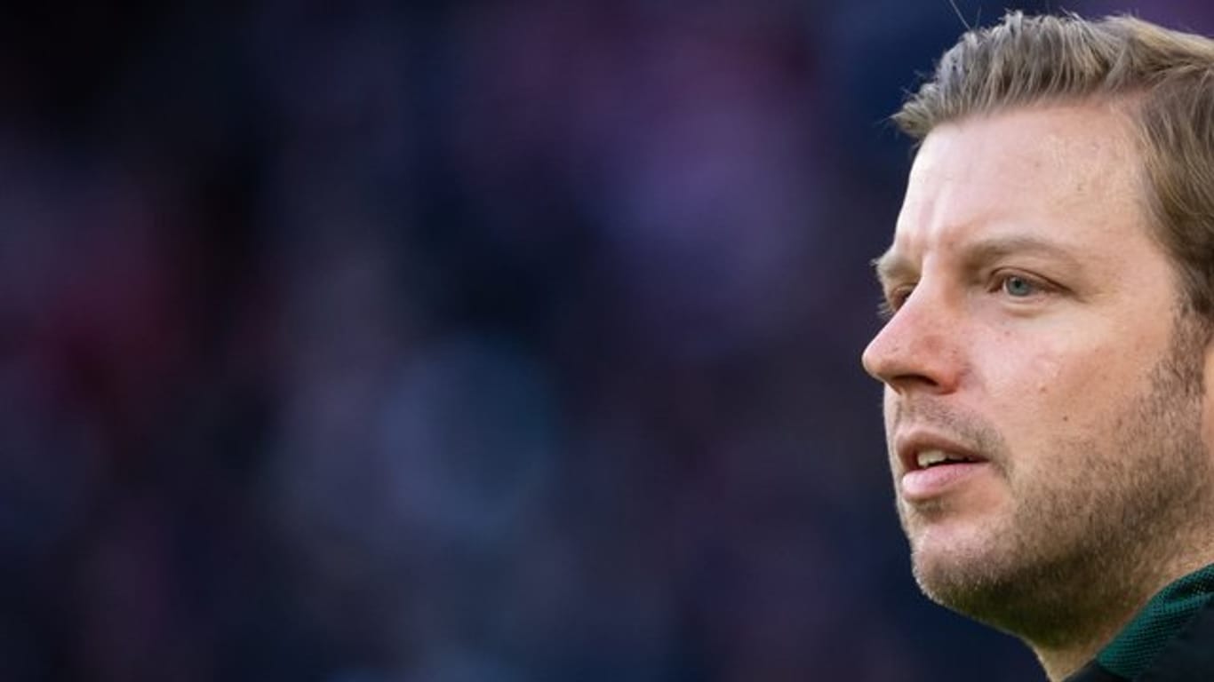 Stimmt seine Mannschaft auf das Spiel gegen Mainz ein: Werder Bremens Trainer Florian Kohfeldt.