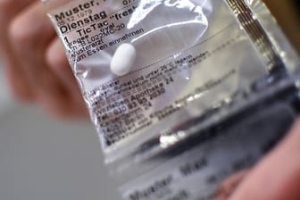 In einem solchem Blister werden auch die Medikamente für HIV-Vorbeugung (PrEP, Prä-Expositions-Prophylaxe) mit Tabletten ausgegeben.