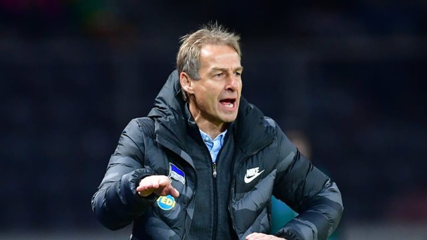Will mit Hertha höher hinaus als nur Abstiegskampf: Jürgen Klinsmann.