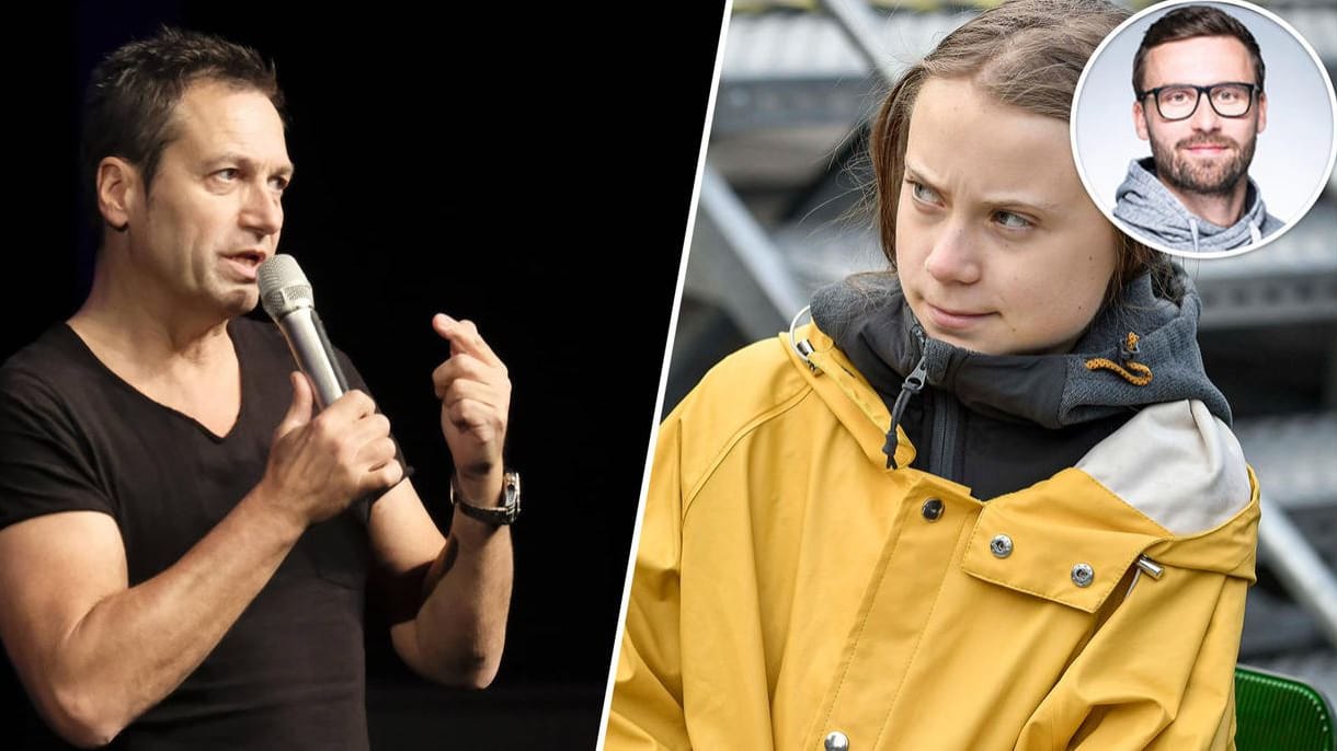 Dieter Nuhr, Greta Thunberg.