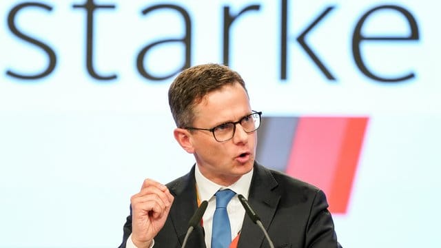 Carsten Linnemann Ende November beim CDU-Bundesparteitag in Leipzig. Carsten Linnemann Ende November beim CDU-Bundesparteitag in Leipzig.