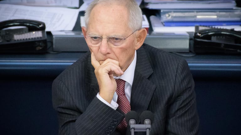 Bundestagspräsident und CDU-Politiker Wolfgang Schäuble: "Da gibt es keine Kompromisse."