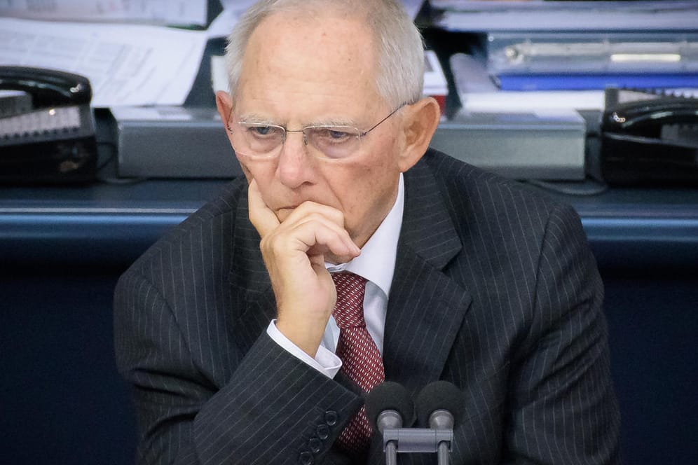 Bundestagspräsident und CDU-Politiker Wolfgang Schäuble: "Da gibt es keine Kompromisse."