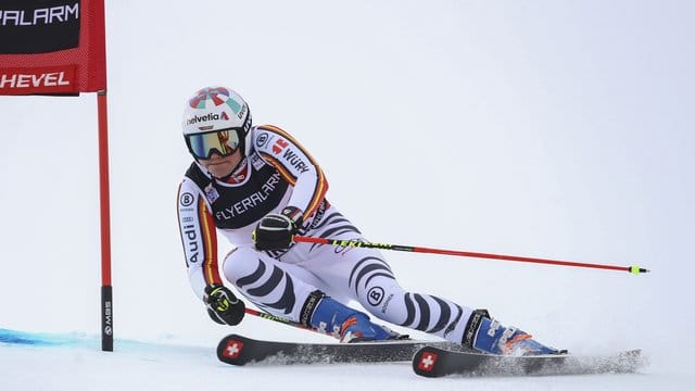 Viktoria Rebensburg verpasste in Courchevel knapp das Treppchen.