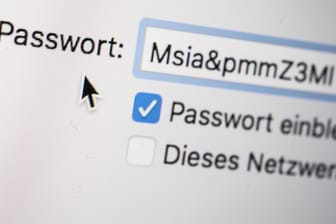 Ein Passwort ist im Klartext zu sehen: Behörden sollen laut einem Gesetzentwurf gegen "Rechtsextremismus und Hasskriminalität" die Herausgabe von Nutzerkennwörtern verlangen dürfen.