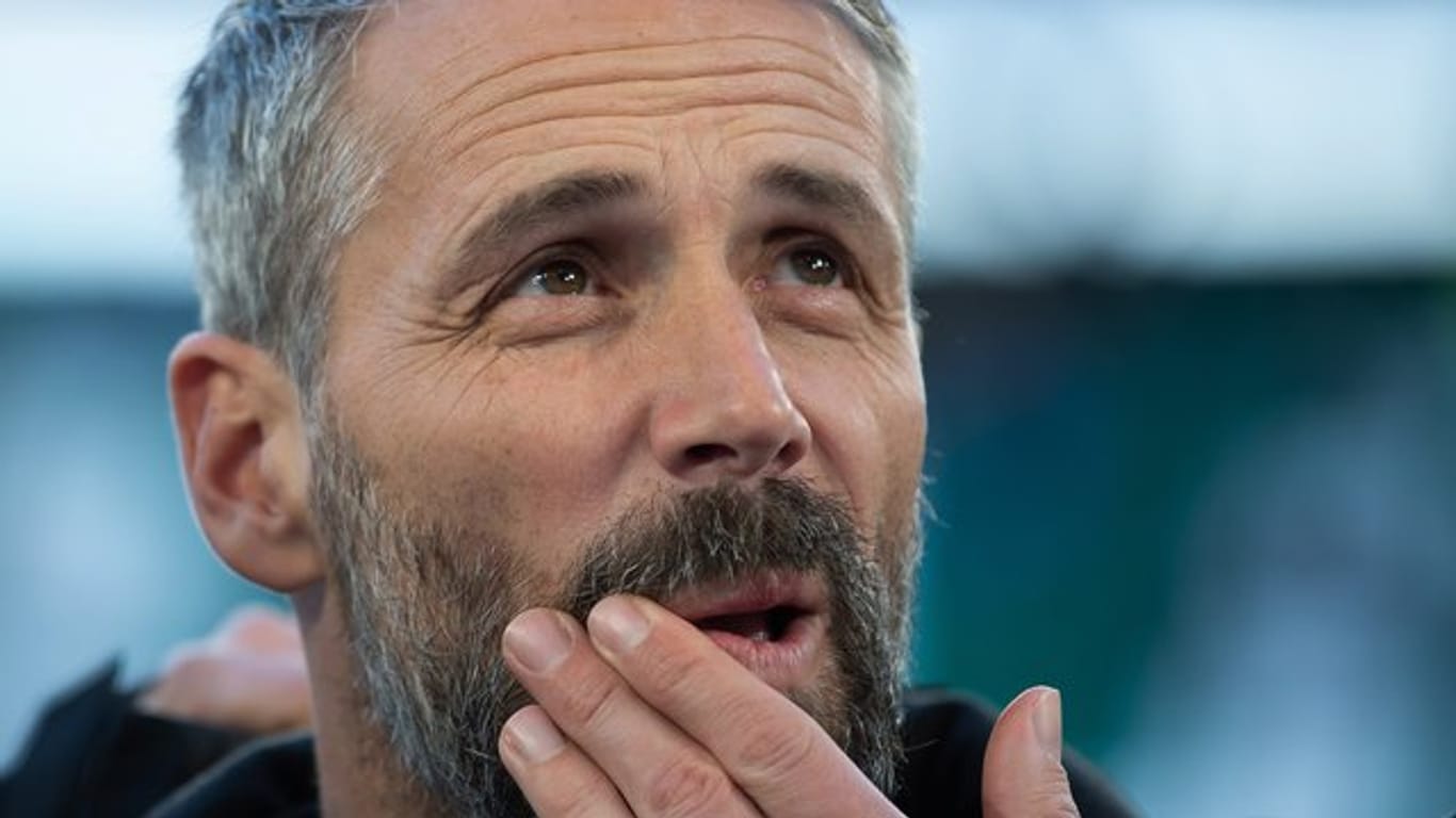 Kassierte mit Gladbach zuletzt zwei Niederlagen in Serie: Borussia-Coach Marco Rose.