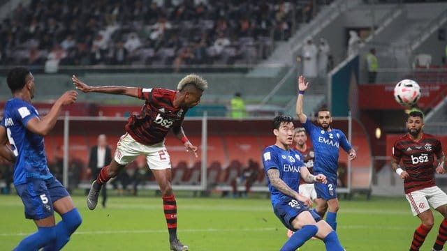 Sorgte mit dem 2:1 für die Vorentscheidung gegen Al-Hilal: Flamengos Bruno Henrique (2.