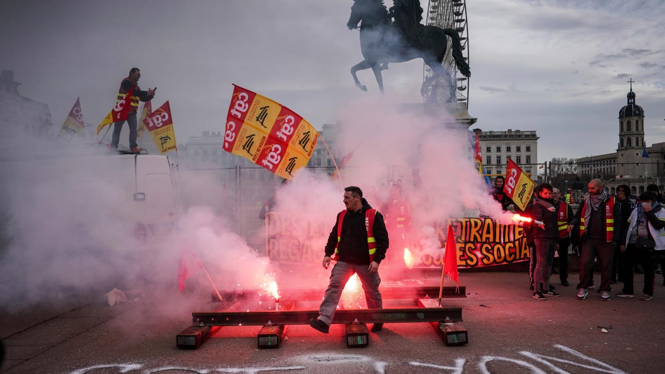 Streiks in Frankreich: Auch über Weihnachten hinweg soll es Proteste geben.
