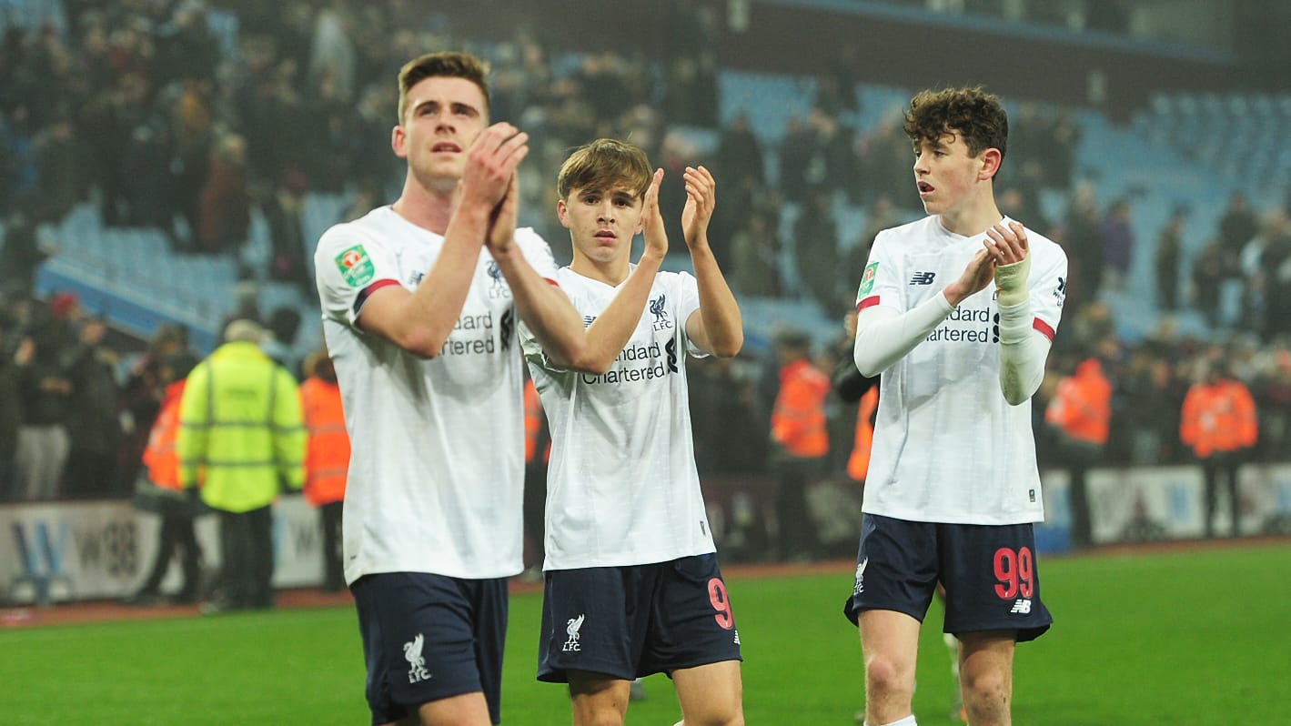 FC Liverpool: Der englische Tabellenführer trat mit seinem U23-Team im Ligapokal an. FC Liverpool: Der englische Tabellenführer trat mit seinem U23-Team im Ligapokal an.