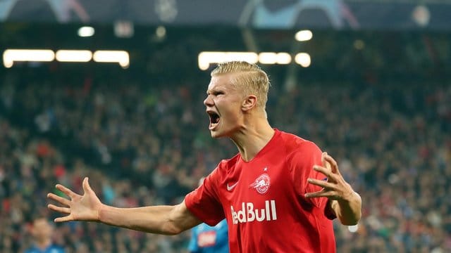 Viele Fußball-Clubs wollen ihn verpflichten Salzburgs Stürmer Erling Haaland. Viele Fußball-Clubs wollen ihn verpflichten Salzburgs Stürmer Erling Haaland.
