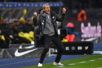 Im Aufwind: Jürgen Klinsmann und Hertha BSC.