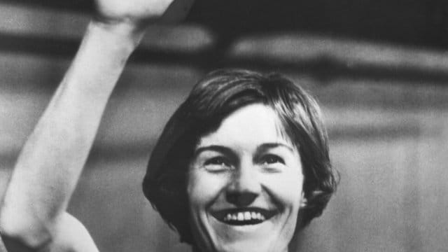 Gewann 1964 Gold in Tokio: Karin Balzer.