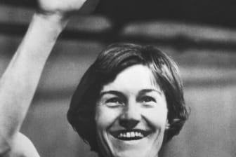 Gewann 1964 Gold in Tokio: Karin Balzer.