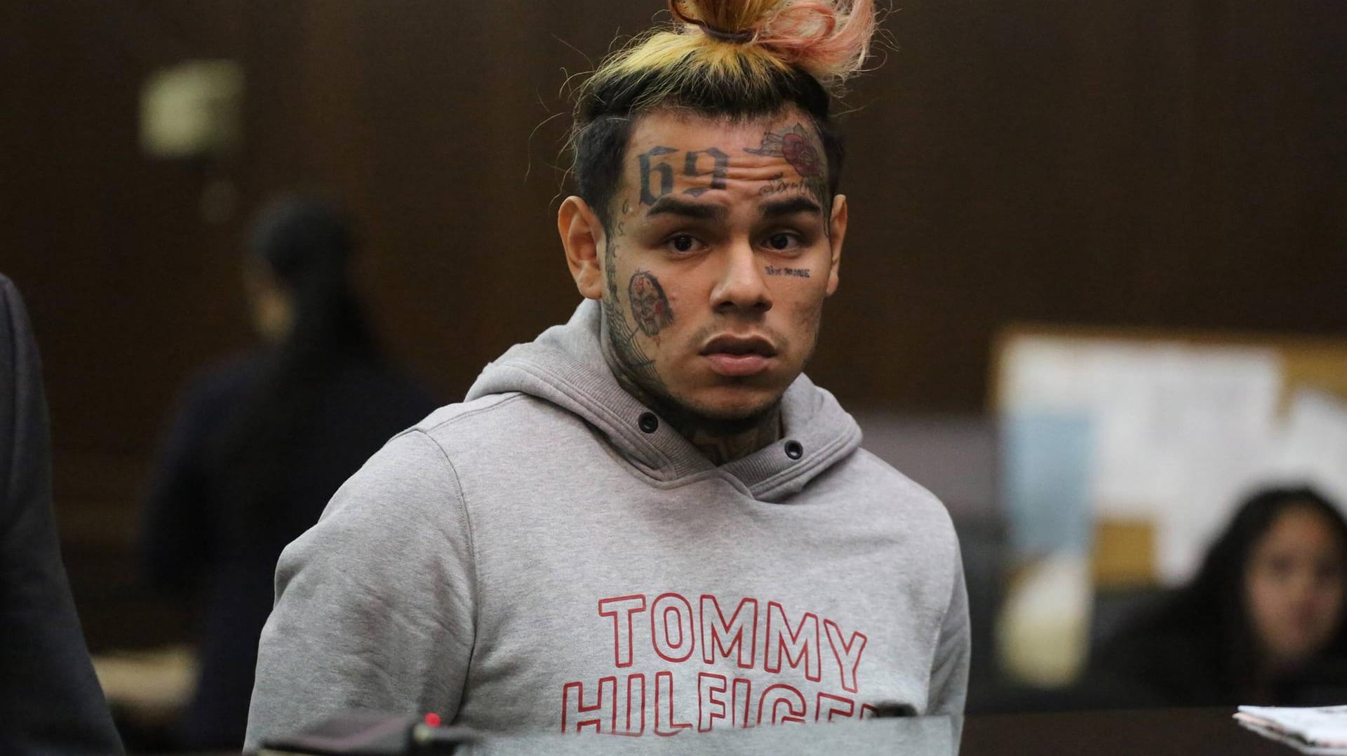 Tekashi 6ix9in: Diese Aufnahme stammt aus dem Jahr 2018. 13 Monate ist er bereits inhaftiert.