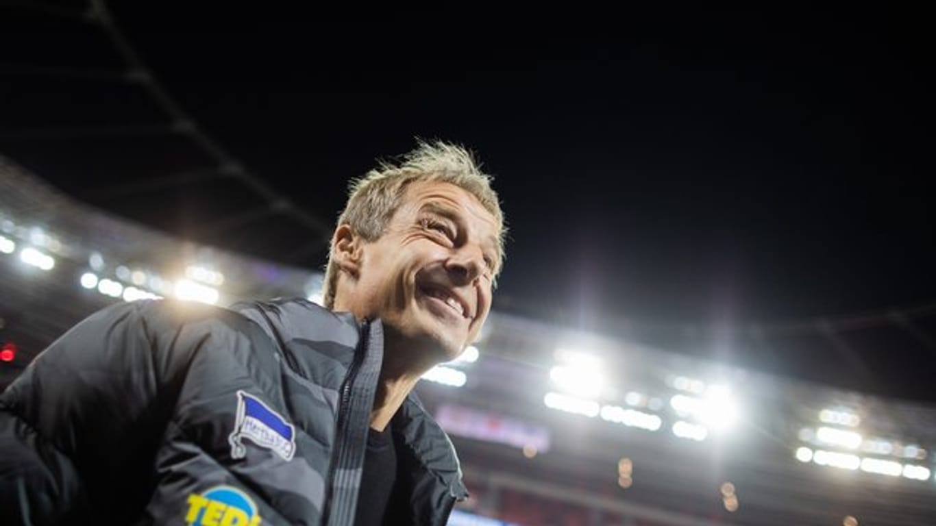 Wollte ein Hertha-Interesse an Mario Götze nicht dementieren: Hertha-Coach Jürgen Klinsmann.