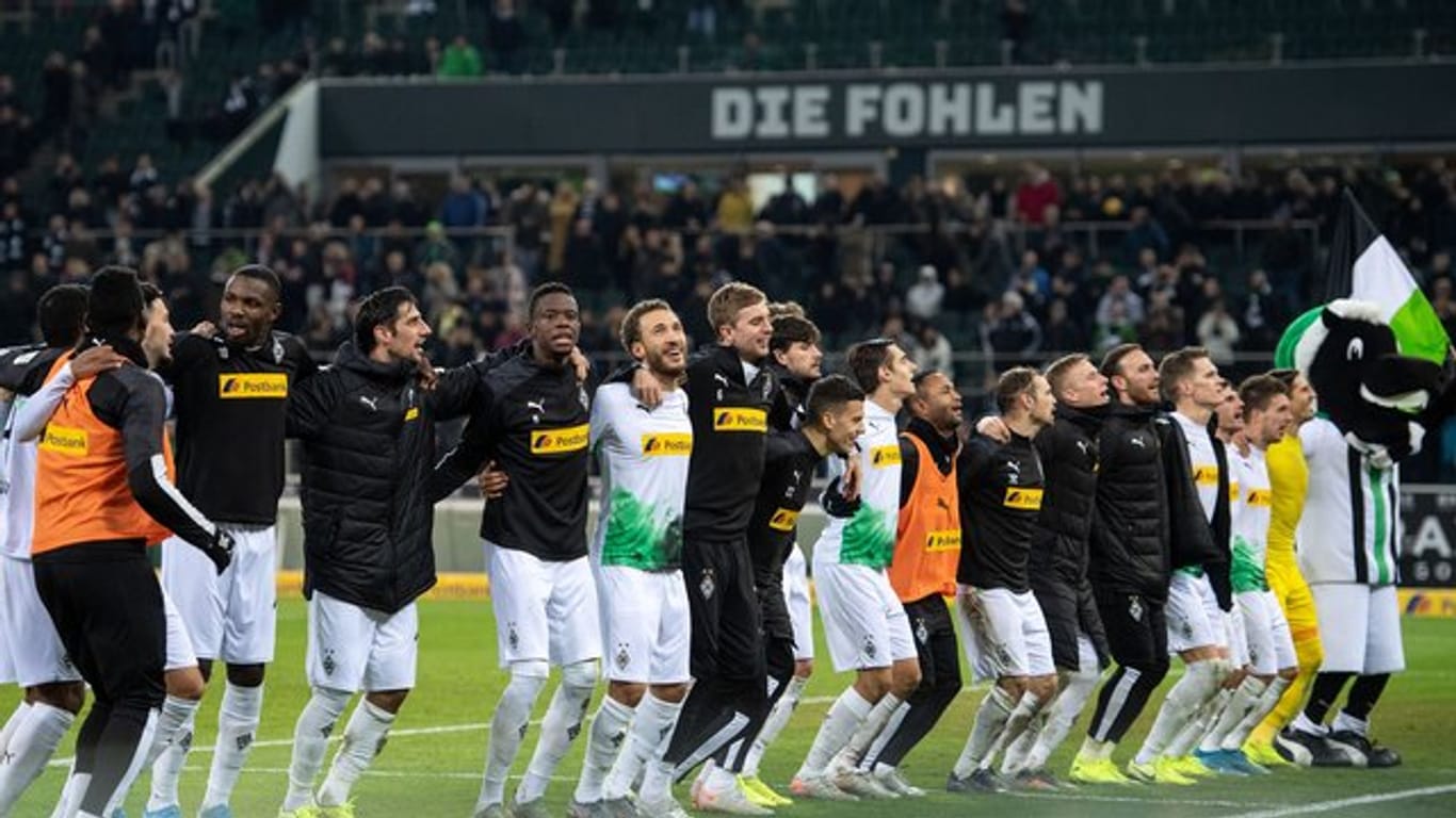 Borussia Gladbach kann wie auch der RB Leipzig noch die Herbstmeisterschaft feiern.