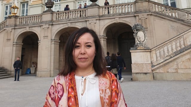 Die Exil-Uigurin Asiye Abdulaheb.