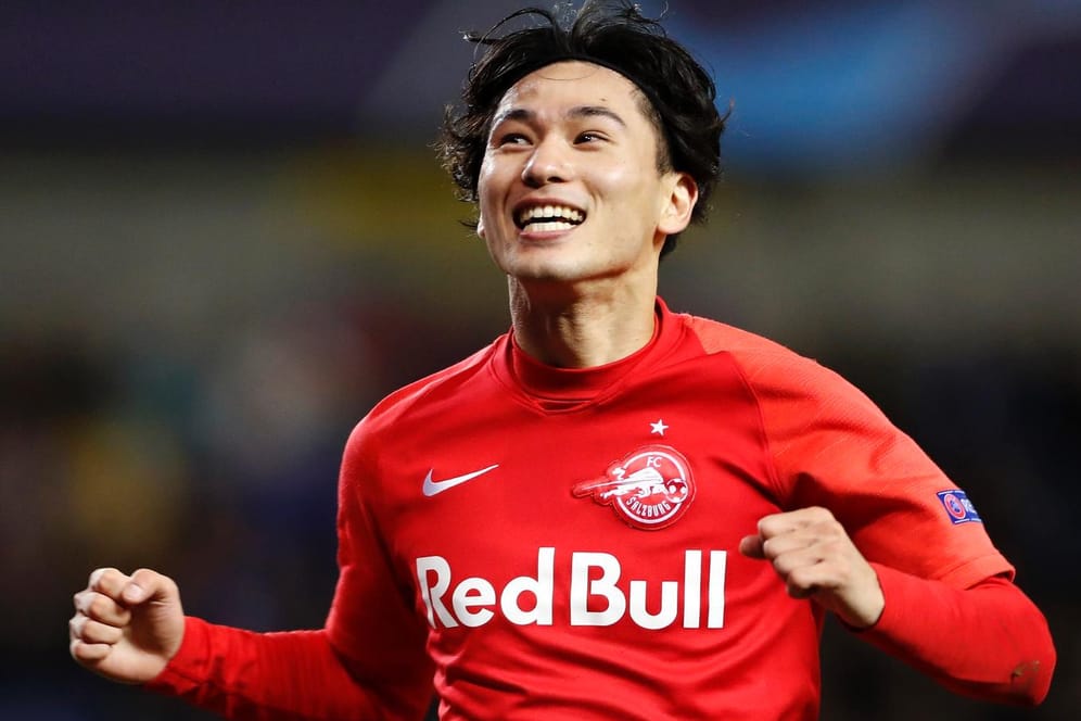 Takumi Minamino: Der Japaner wechselt aus Salzburg nach Liverpool.