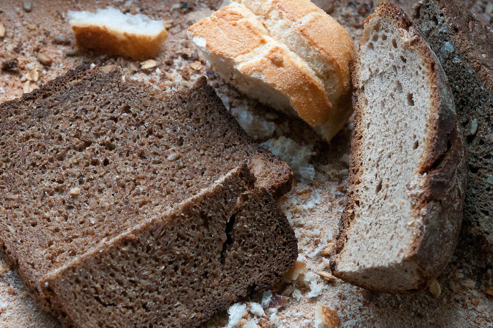 Brotreste: Altes Brot muss nicht weggeworfen werden.