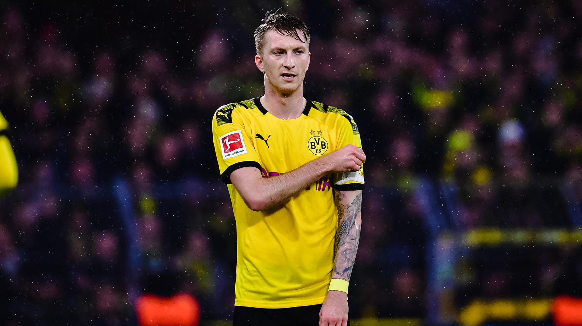 Fehlt in Hoffenheim wegen eines Muskelfaserrisses: BVB-Kapitän Marco Reus. Fehlt in Hoffenheim wegen eines Muskelfaserrisses: BVB-Kapitän Marco Reus.