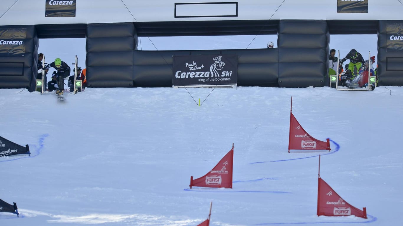 Wegen zu warmen Temperaturen: Der Snowboard-Weltcup musste abgebrochen werden.