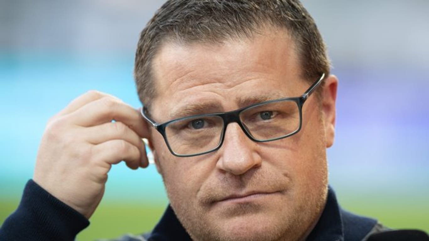 Gladbachs Sportdirektor Max Eberl hofft einen Sieg bei Hertha BSC.