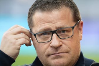 Gladbachs Sportdirektor Max Eberl hofft einen Sieg bei Hertha BSC.