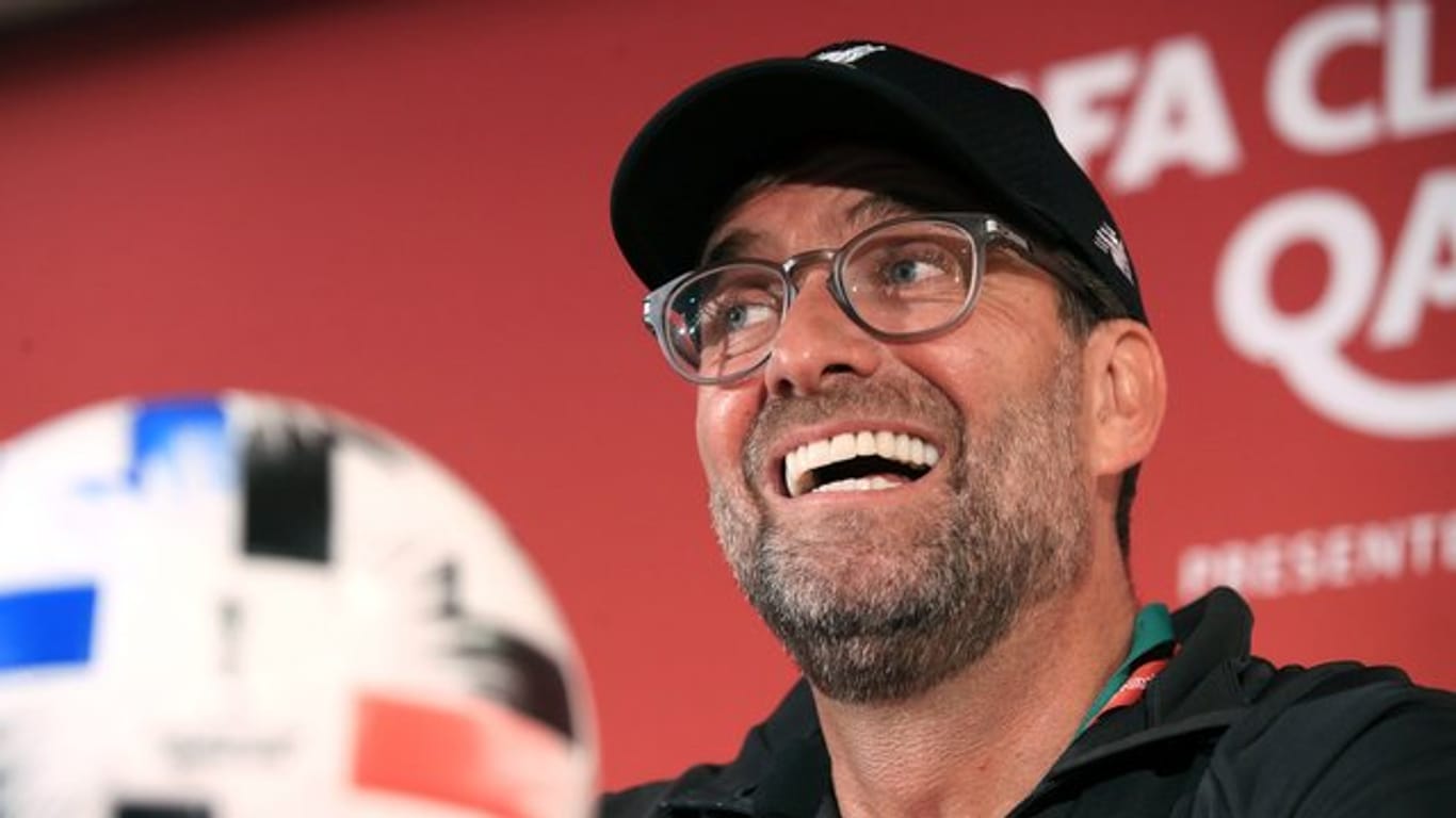 Trainer Jürgen Klopp will mit dem FC Liverpool die Club-WM gewinnen.