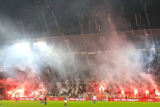 Beim Derby zwischen dem FC St.