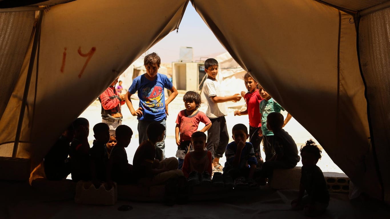 Ein Hilfscamp in Syrien: Das grenzüberschreitende Hilfsprogramm existierte seit dem Jahr 2014 und war etwa für Lebensmittel und Medikamente vorgesehen.