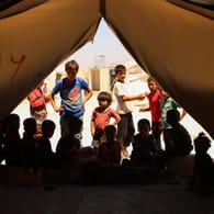 Ein Hilfscamp in Syrien: Das grenzüberschreitende Hilfsprogramm existierte seit dem Jahr 2014 und war etwa für Lebensmittel und Medikamente vorgesehen.