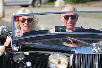 Herzogin Camilla und Prinz Charles: Hier bei einer Spritztour durch Havanna.