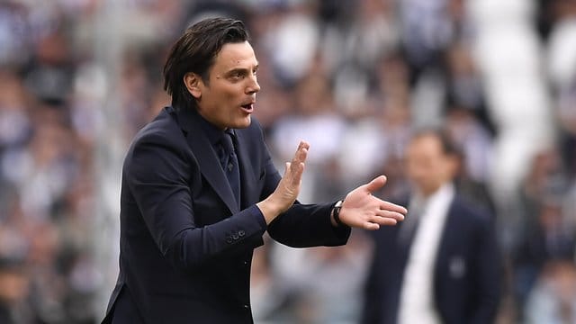 Trainer Vincenzo Montella und der AC Florenz haben sich getrennt. Trainer Vincenzo Montella und der AC Florenz haben sich getrennt.