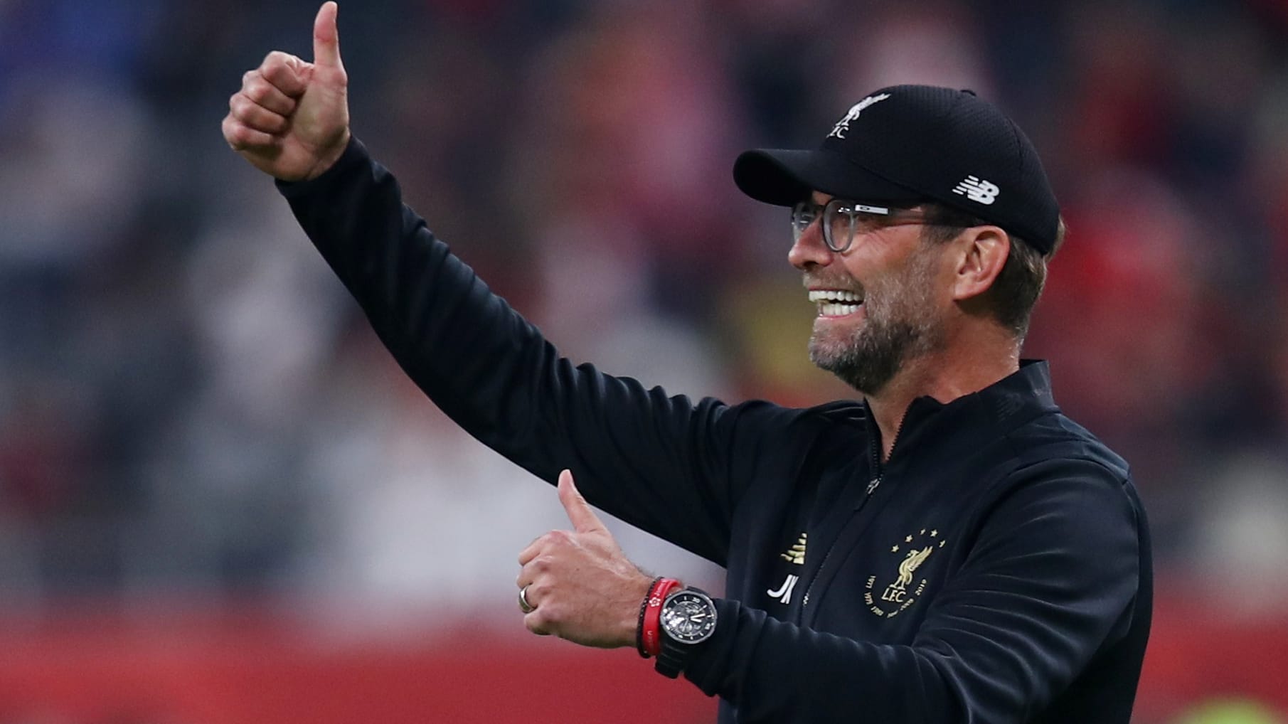 Jubel bei Liverpool-Trainer Klopp: Die "Reds" sind Klub-Weltmeister.