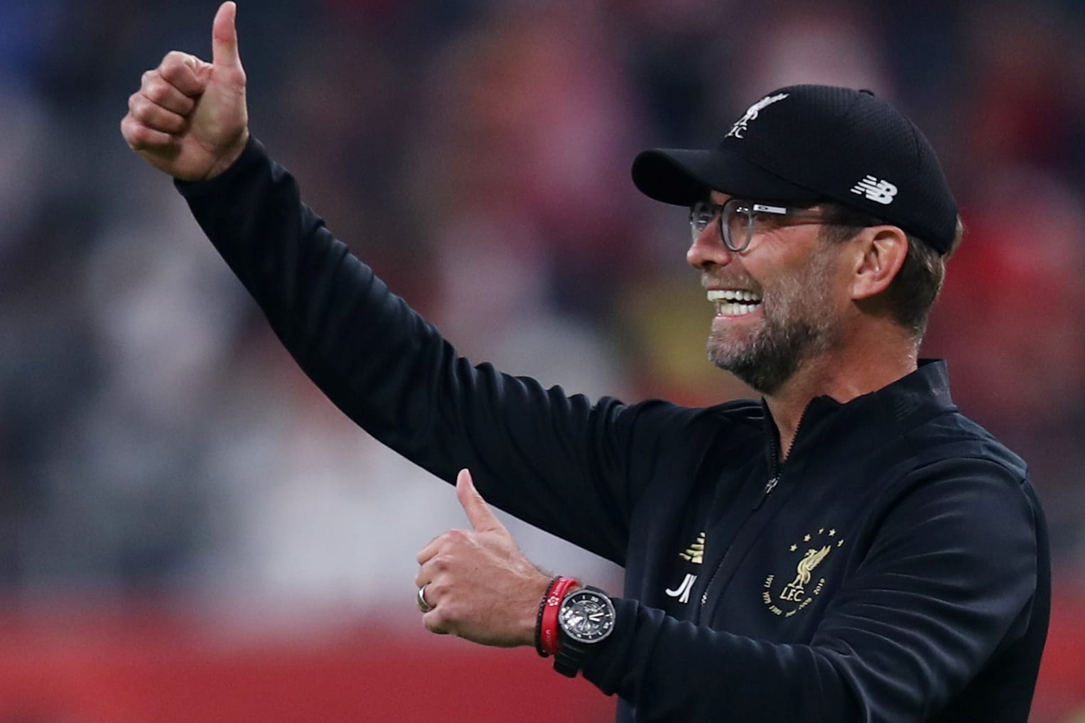 Jubel bei Liverpool-Trainer Klopp: Die "Reds" sind Klub-Weltmeister.