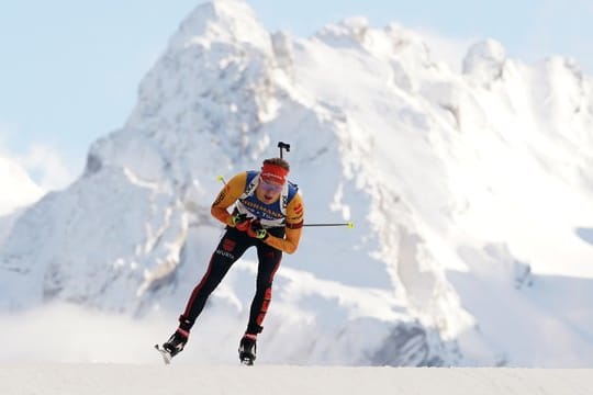 Der Deutsche Biathlet Benedikt Doll will auch beim Massenstart überzeugen.