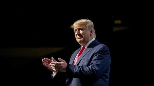 US-Präsident Donald Trump: "Die Demokratische Partei versucht, unsere Verfassung zu schreddern. US-Präsident Donald Trump: "Die Demokratische Partei versucht, unsere Verfassung zu schreddern.