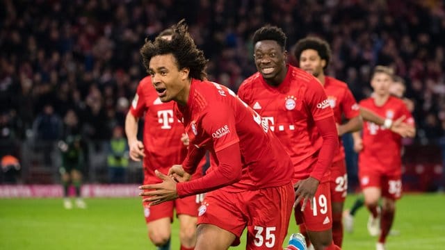 Erneut der gefeierte Mann beim FC Bayern: Sturm-Youngster Joshua Zirkzee. Erneut der gefeierte Mann beim FC Bayern: Sturm-Youngster Joshua Zirkzee.