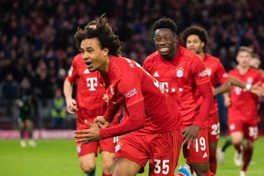 Erneut der gefeierte Mann beim FC Bayern: Sturm-Youngster Joshua Zirkzee.