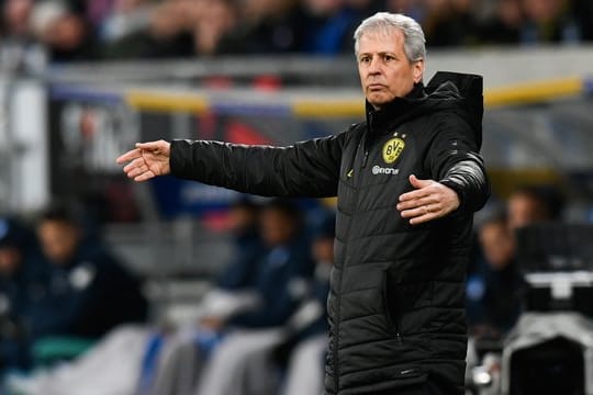 Geht schlecht gelaunt in die Winterpause: BVB-Coach Lucien Favre.