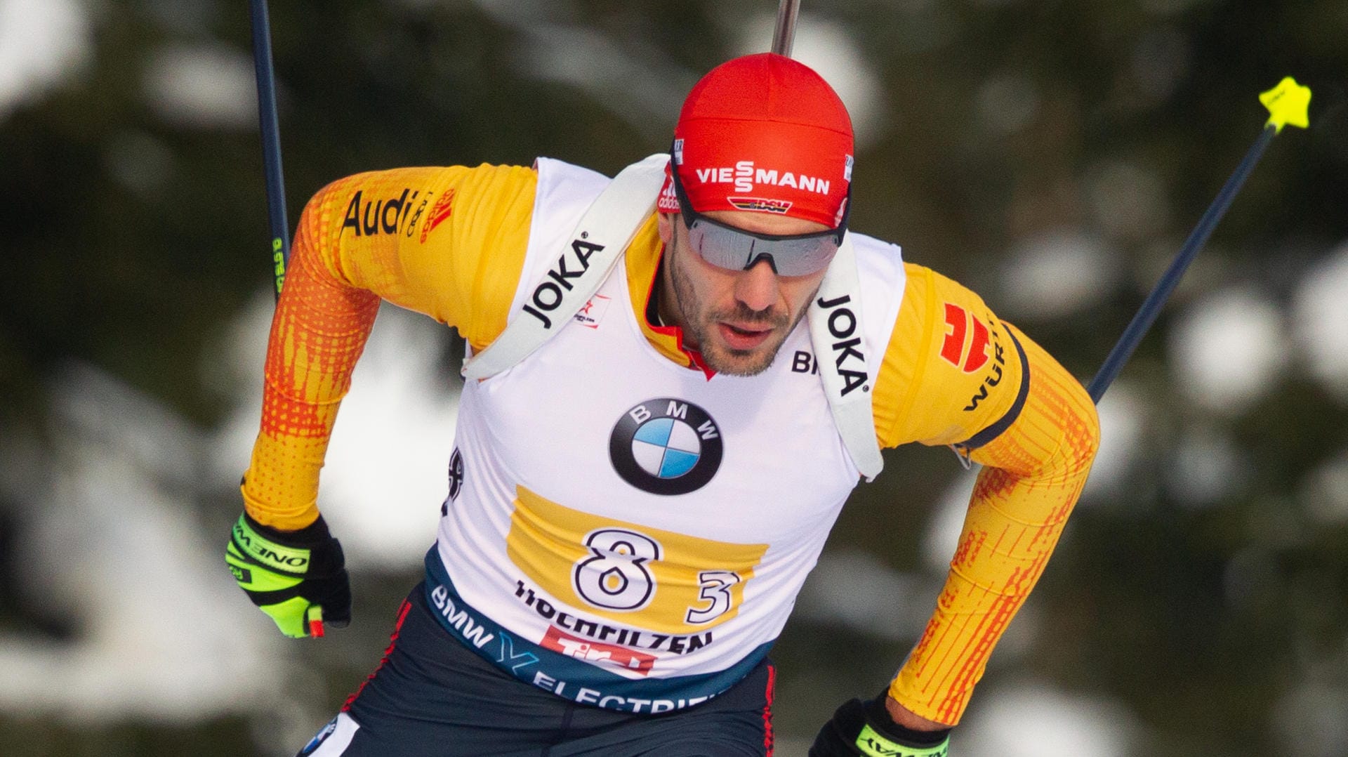 Landete als bester Deutscher auf Platz sieben im Massenstart: Arnd Peiffer.