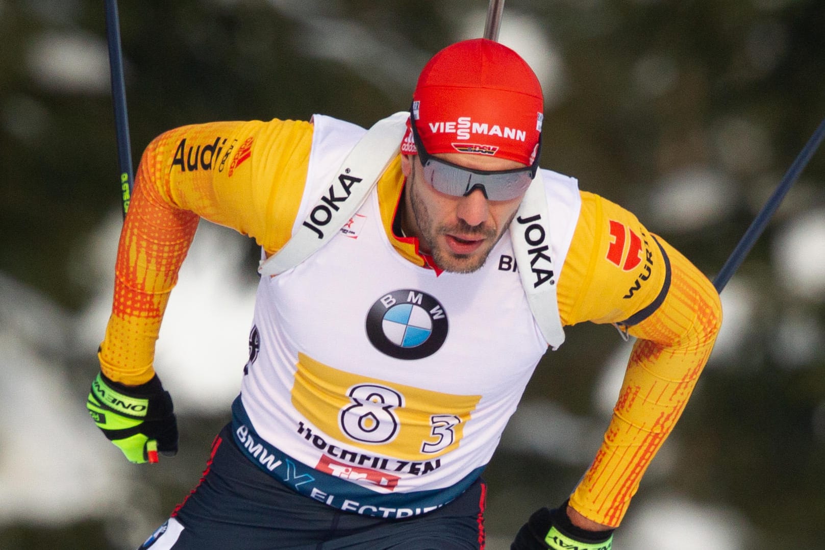 Landete als bester Deutscher auf Platz sieben im Massenstart: Arnd Peiffer.