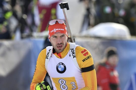 Arnd Peiffer kam beim Massenstartrennen in Frankreich als Siebter ins Ziel.