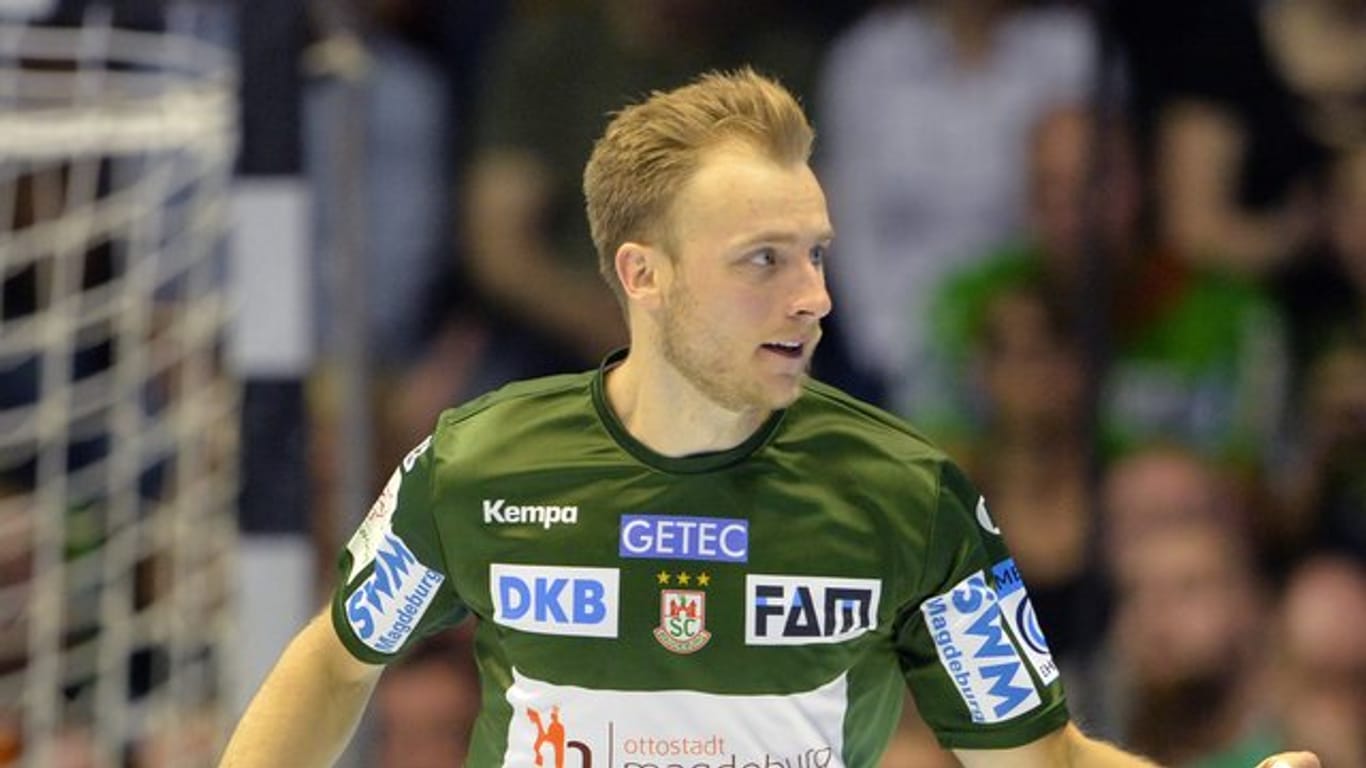 Der Magdeburger Daniel Pettersson war gegen MT Melsungen einer der zwei besten Werfer.