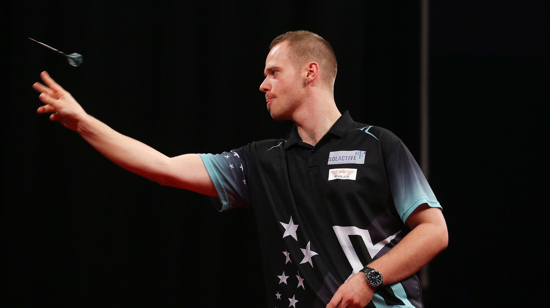 Scheiterte in der dritten Runde der Darts-WM: Max Hopp.