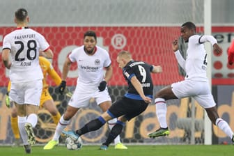 Bittere Pleite für die Hessen: der SC Paderborn schlug Eintracht Frankfurt.