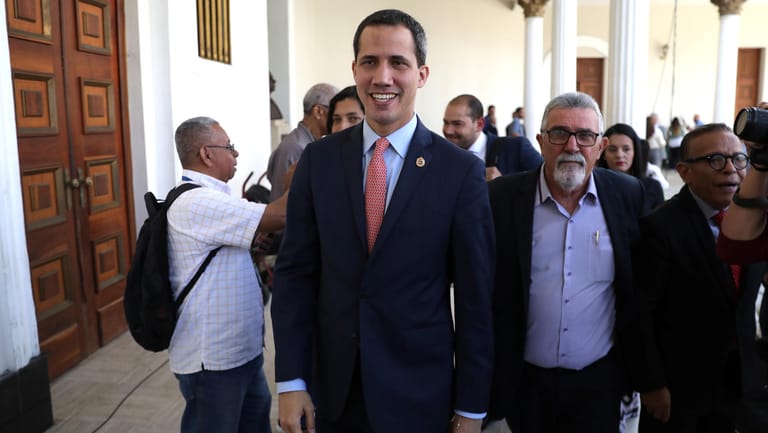 Venezuelas Oppositionsführer Juan Guaidó.